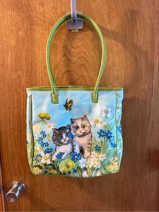 Handbags - Cat Butterfly Floral Shoulder Bag Y2K
